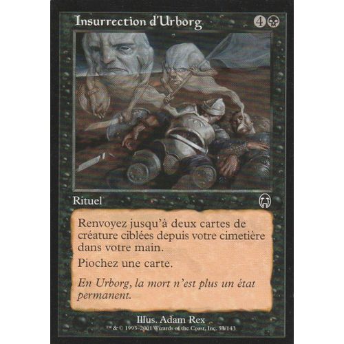 Insurrection D'urborg - Magic Mtg - Apocalypse