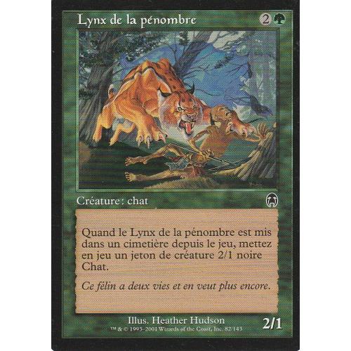 Lynx De La Penombre - Magic Mtg - Apocalypse