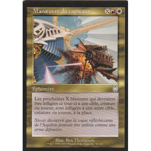 Manoeuvre Du Capitaine - Magic Mtg - Apocalypse