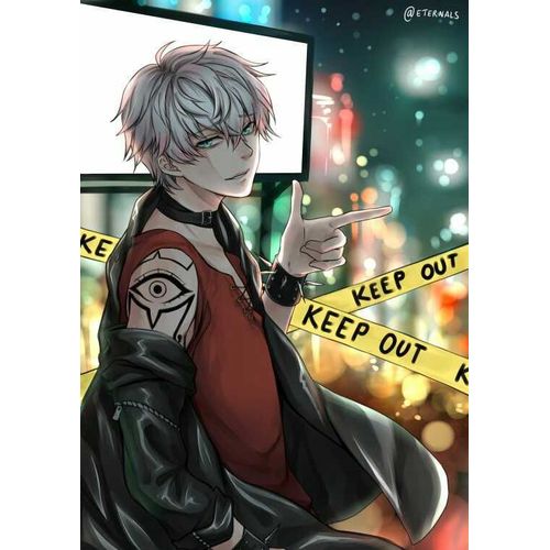 Poster Mystic Messenger Seven 707unknown Saerang Jumin Yoosung Jaehee Zen Luciel
