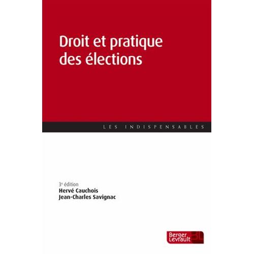 Droit Et Pratique Des Élections