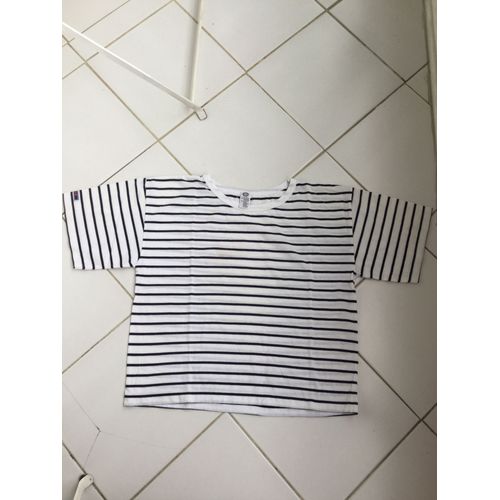 T-Shirt C&a Polyester 44 Blanc