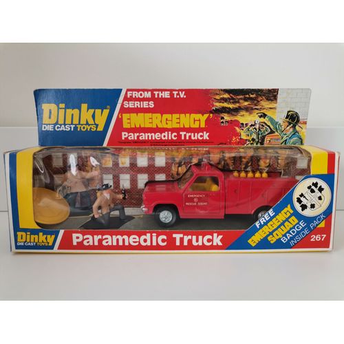 Coffret Dinky 267 Emergency ! Paramedic Truck 1979 Neuf