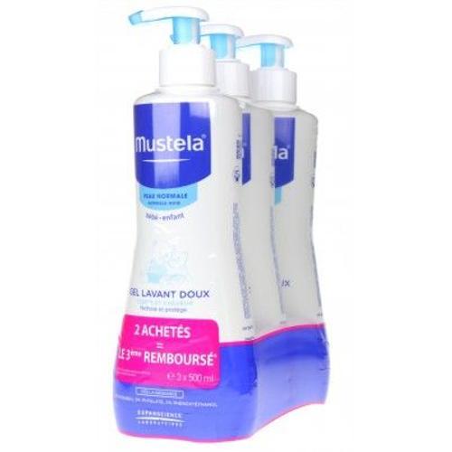 Bébé Gel Lavant Doux Lot De 3 - Le 3ème Remboursé