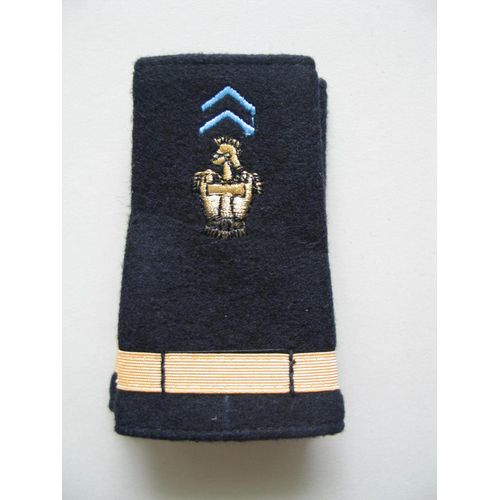 Fourreaux Neuf Grade Aspirant Transmissions Armée De Terre