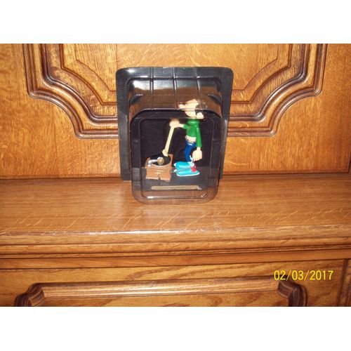 Frein À Disque - Figurine Les Inventions De Gaston Lagaffe - Hachette - Plastoy