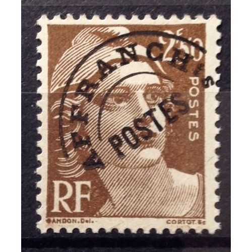 France - Préoblitéré Gandon 2f50 Brun (Superbe N° 95) Neuf* - Année 1945 - N15006