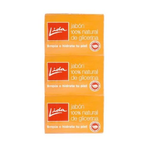 Lida Savon Naturel Glycérine 3 Unités 