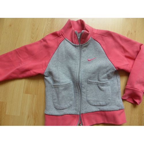 Gilet Nike Coton 5 Ans Gris