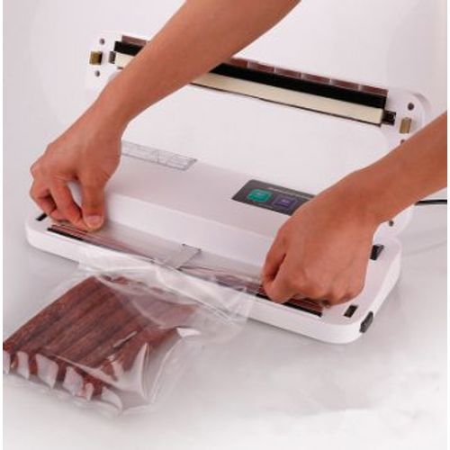 110V 220V ShineYe mnage sous vide alimentaire scellant sec et support Machine d'emballage P-290 emballeur sous vide donner gratuit 10 pices sacs sous vide - Type P-290 White