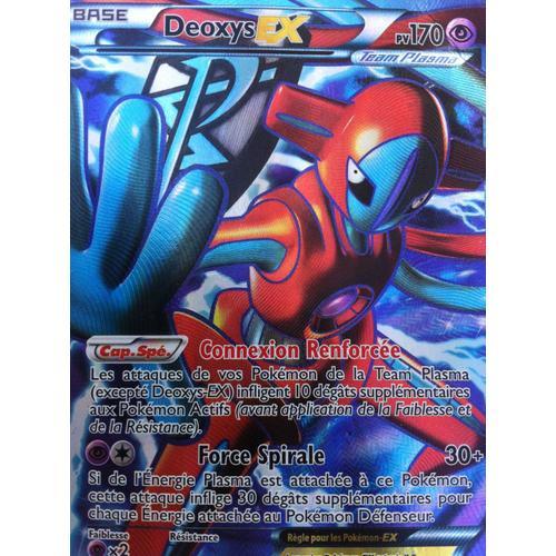 111 116 Deoxys EX Full Art Pokémon Français Glaciation Plasma