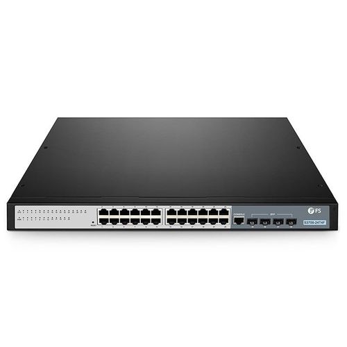 S3700 24T4F 24-Port Gigabit Ethernet L2+ Switch 24 x Gigabit RJ45 4 x 1Gb SFP