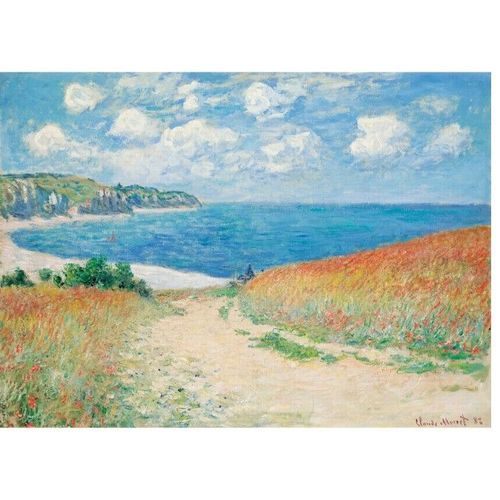 Puzzle 500 Pièces Claude Monet - Chemin Dans Les Blés, 1882