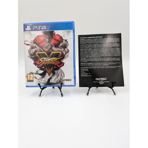 Jeu Playstation 4 Street Fighter V (5) En Boite, Complet