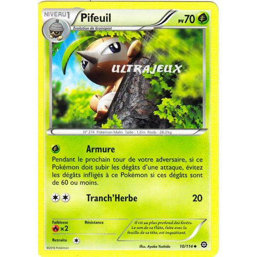 Pokémon - 10/114 - Pifeuil - Xy - Offensive Vapeur - Peu Commune