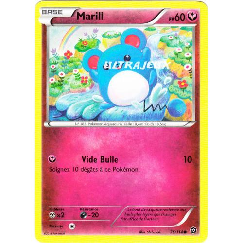 Pokémon - 76/114 - Marill - Xy - Offensive Vapeur - Commune