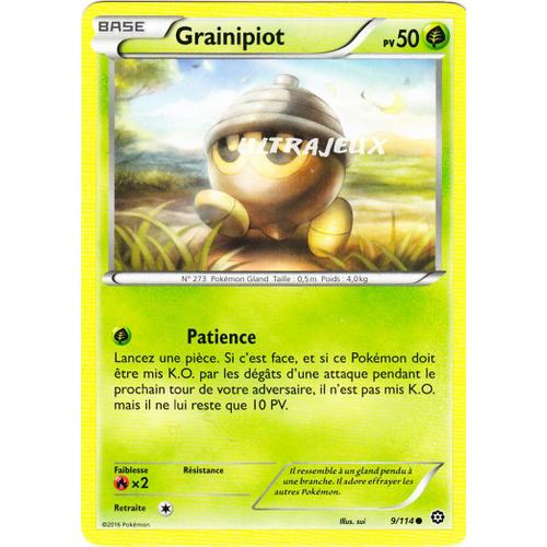 Pokémon - 9/114 - Grainipiot - Xy - Offensive Vapeur - Commune