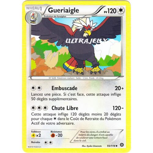 Pokémon - 93/114 - Gueriaigle - Xy - Offensive Vapeur - Peu Commune