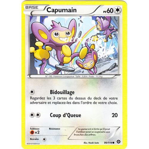 Pokémon - 90/114 - Capumain - Xy - Offensive Vapeur - Commune