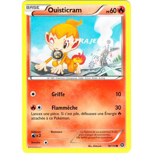 Pokémon - 18/114 - Ouisticram - Xy - Offensive Vapeur - Commune