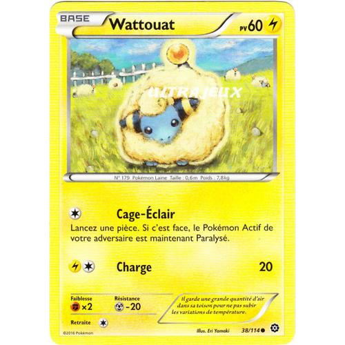 Pokémon - 38/114 - Wattouat - Xy - Offensive Vapeur - Commune