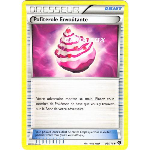 Pokémon - 99/114 - Pofiterole Envoûtante - Xy - Offensive Vapeur - Peu Commune