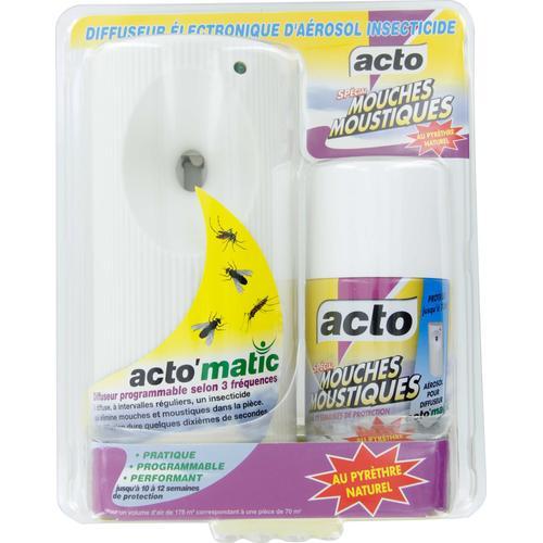 Diffuseur électrique d'insecticide pour mouches et moustiques - Acto
