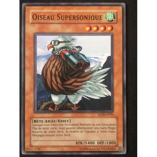 Yugioh! Oiseau Supersonique - Commune - Mdm-F093