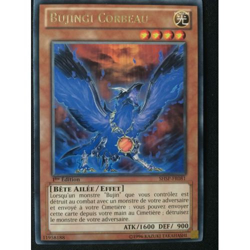 Yugioh!  Bujingi Corbeau - Rare - Shsp-Fr081