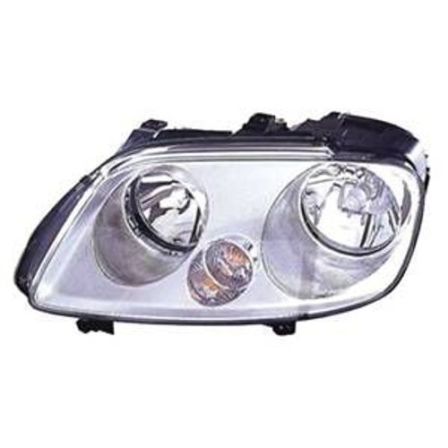 Phare Optique Avant Gauche Pour Volkswagen Touran I Phase 1, 2004-2006, H7+H1, Neuf