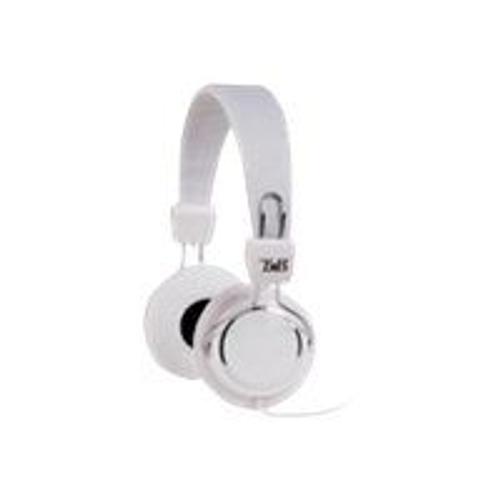 T'nB PURE - Écouteurs - circum-aural - filaire - jack 3,5mm - blanc - pour Apple iPhone 3G, 3GS, 4; iPod (4G, 5G); iPod classic; iPod mini; iPod nano; iPod touch