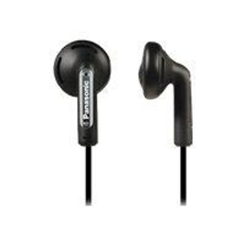 Panasonic RP-HV154E-K - Écouteurs - embout auriculaire - filaire - jack 3,5mm - noir