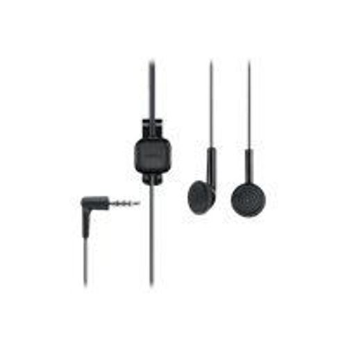 Nokia WH-102 - Micro-casque - embout auriculaire - filaire - pour Nokia 10X, 11X, 500, C1, C2, C3, C5, C7, N800, N810, X1, X2, X3; Asha 113, 20X, 30X, 311