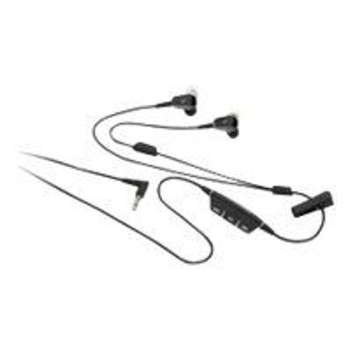 BlackBerry Premium Stereo Headset - Micro-casque - embout auriculaire - filaire - pour BlackBerry Q10, Q5, Z10, Z30; Bold 99XX; Curve 85XX, 93XX; Curve 3G; Pearl 3G; Torch 98XX