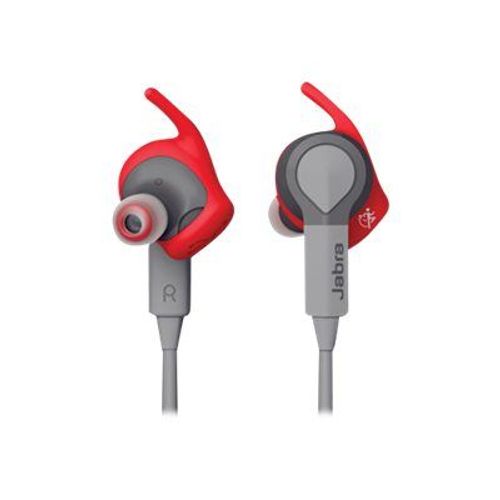 Jabra Sport Coach - Écouteurs avec micro - intra-auriculaire - Bluetooth - sans fil - NFC* - rouge