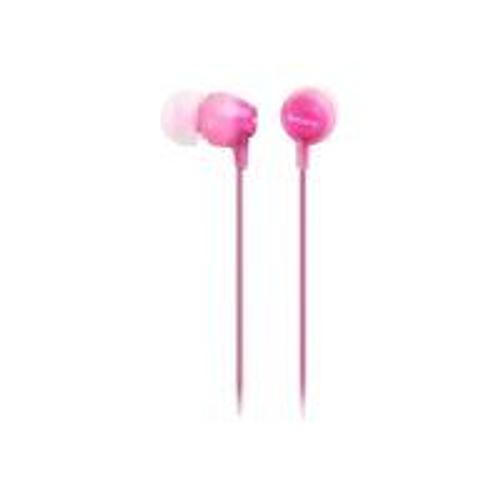 Sony MDR-EX15LP - EX Series - écouteurs - intra-auriculaire - filaire - jack 3,5mm - rose