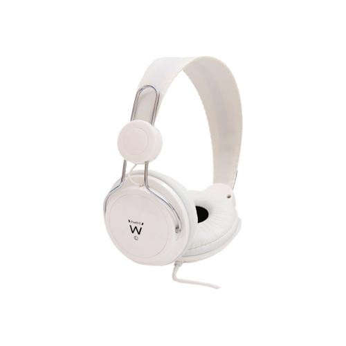 Ewent EW3578 - Micro-casque - circum-aural - filaire - blanc