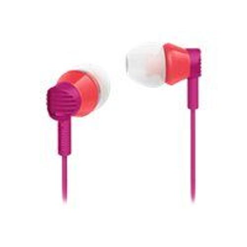 Philips SHE3800PK - Écouteurs - intra-auriculaire - filaire - jack 3,5mm - rose