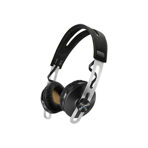 Sennheiser MOMENTUM On-Ear Wireless - Écouteurs avec micro - sur-oreille - Bluetooth - sans fil - NFC* - Suppresseur de bruit actif - noir