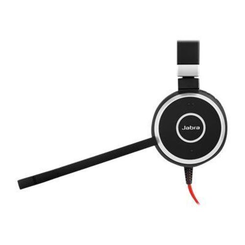 Jabra Evolve 40 UC stereo - Micro-casque - sur-oreille - filaire - jack 3,5mm