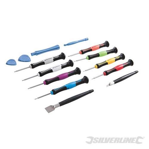 Kit Pour Réparation De Téléphones Et Tablettes, 16 Pcs