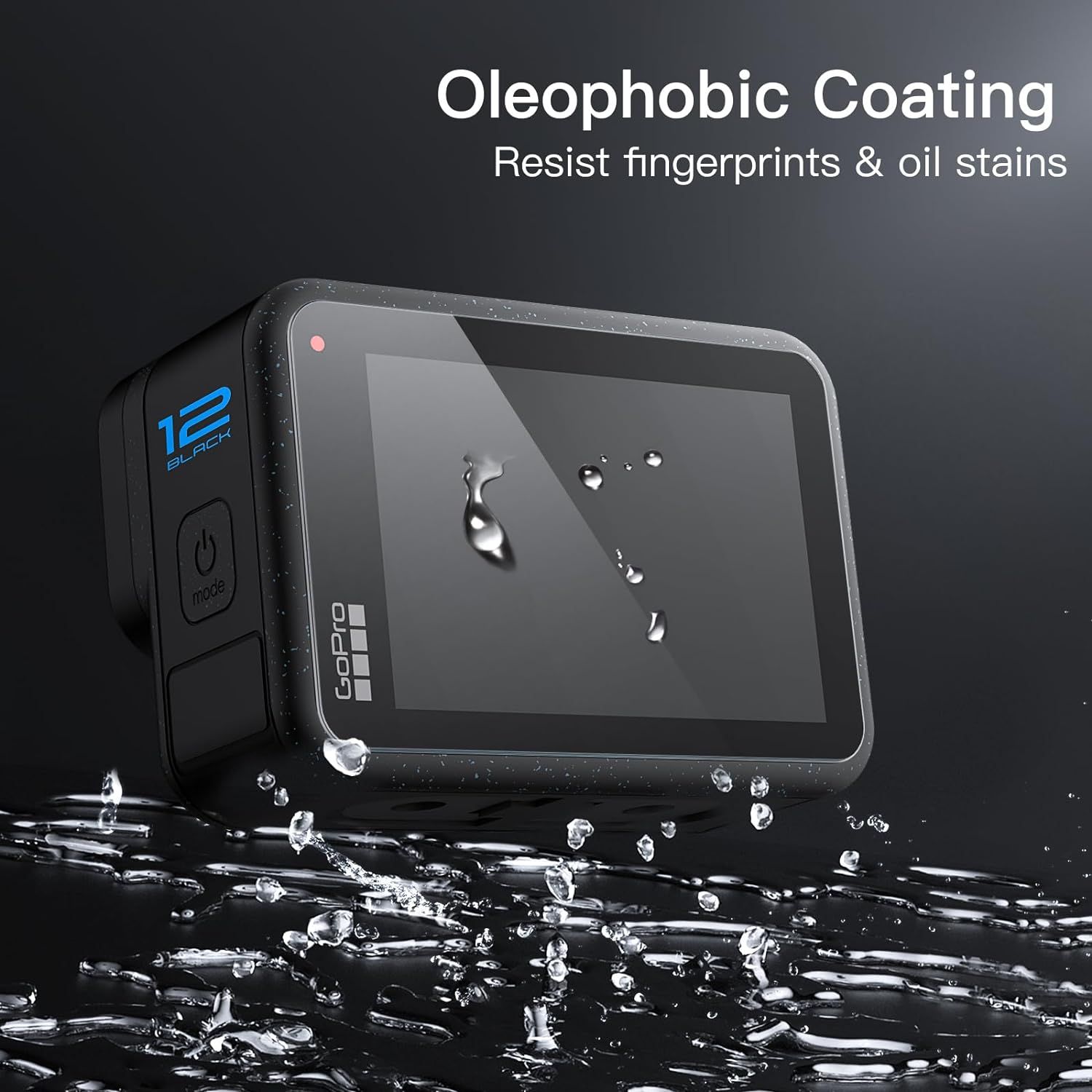 Protection d'cran pour GoPro Hero 12/11/10/9 Black avec pro... - 4