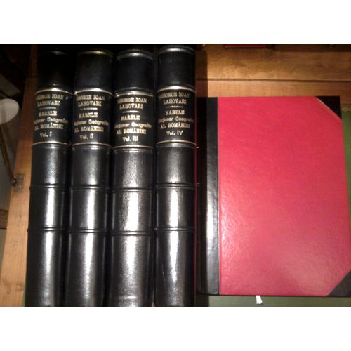 Marele Dictionar Geografic Al României - Roumanie Dictionnaire Géographique