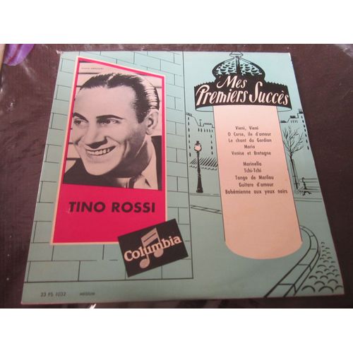 Tino Rossi "Mes Premiers Succés"