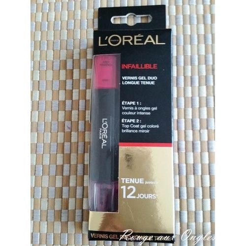 Loreal Vernis A Ongles Gel  Numero 010 Keep Magenta  
