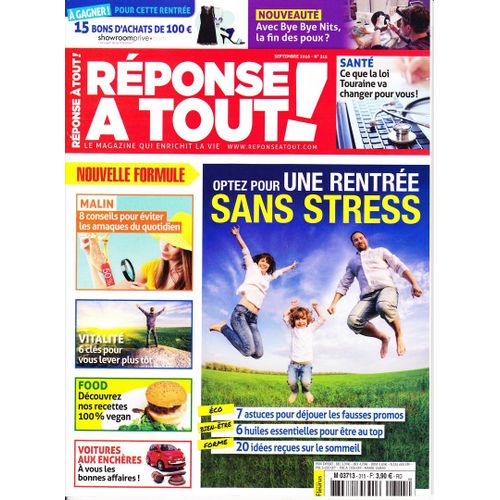 Réponse À Tout ! 315 