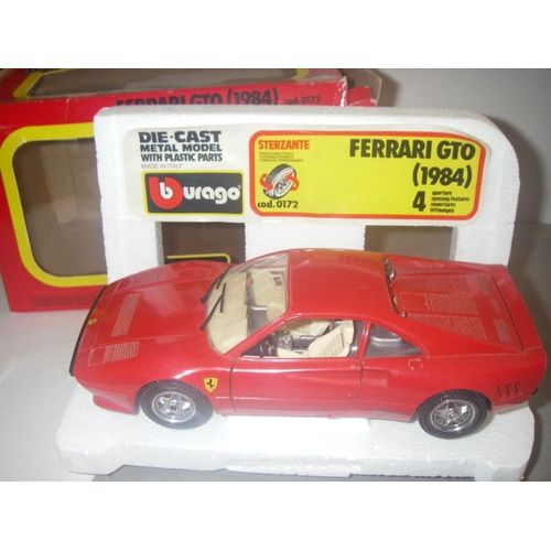 Maquette Ferrari Gto (1984) 1/25 - Burago-Bburago