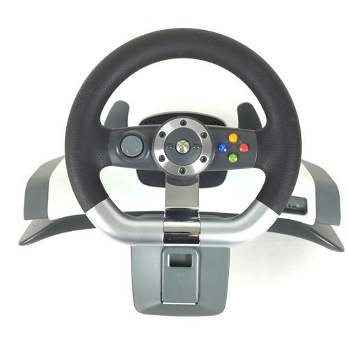 Microsoft Xbox 360 Wireless Racing Wheel - Ensemble Volant Et Pédales - Sans Fil - Pour Microsoft Xbox 360