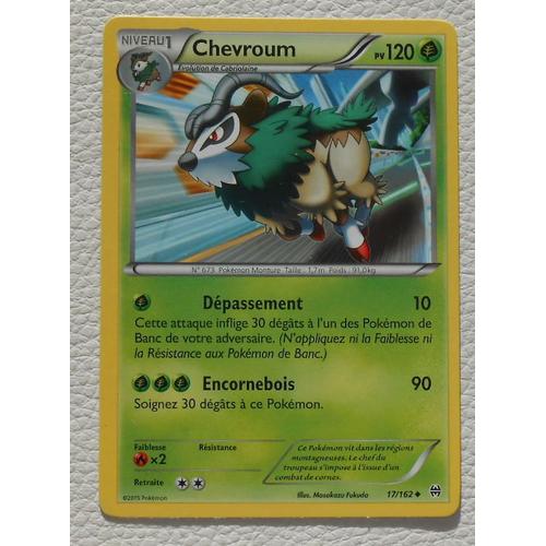 Pokémon - 17/162 - Chevroum - Xy - Impulsion Turbo - Peu Commune