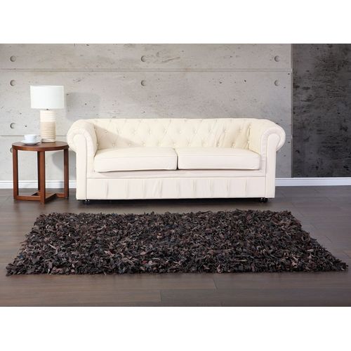 Tapis En Cuir Marron 140 X 200 Cm Mut